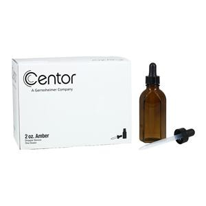 Dropper Bottle Glass 2oz Amber 12/Bx