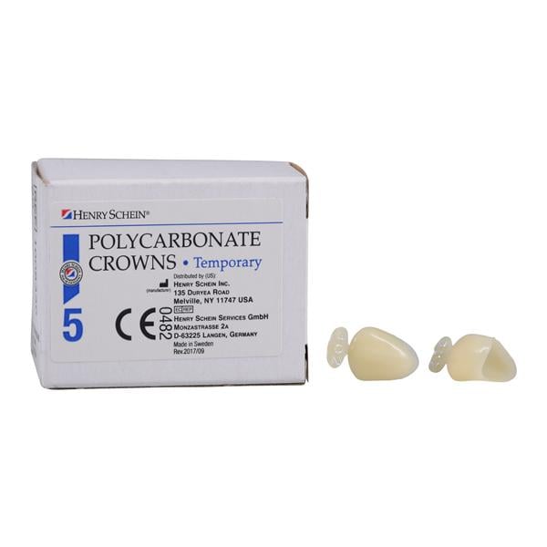 Replacement Crowns Size 302 Left Cuspid Upper & Lower Refill 5/Bx