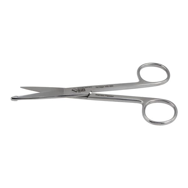 Vantage Knowles Bandage Scissors Bent 5-1/2" Stainless Steel Ea