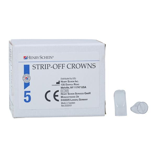 Strip Off Crown Form Size 311 Replacement Crowns Lower Left Anterior 5/Bx thumbnail 5