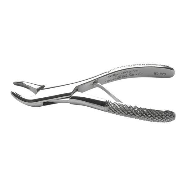Extracting Forceps Size 150-1/2S SG Serrd 4.75 in Inc Bic & Rt Upr Unv Ea