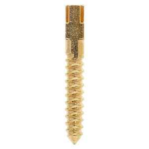 Screw Posts Gold Plated Long 12/Bx
