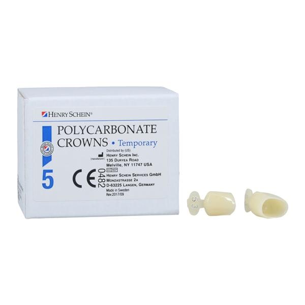 Replacement Crowns Size 53 2nd Bicuspid Refill 5/Bx