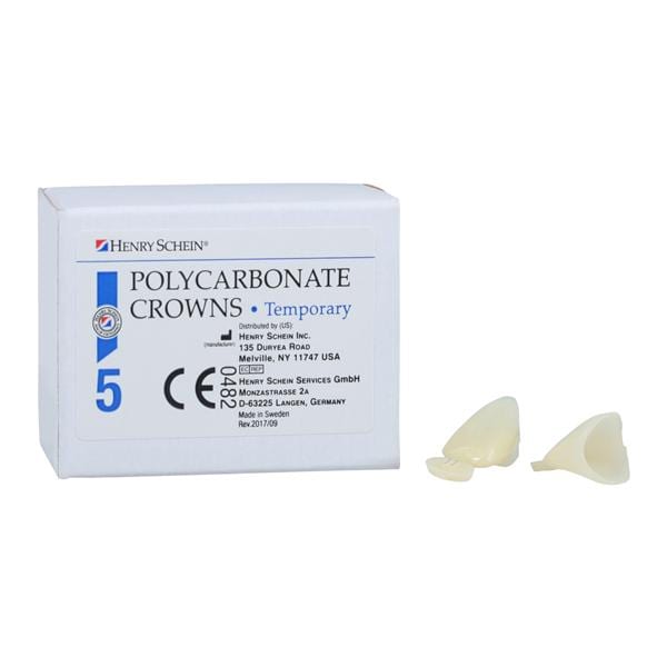 Replacement Crowns Size 11 Upper Right Central Refill 5/Bx