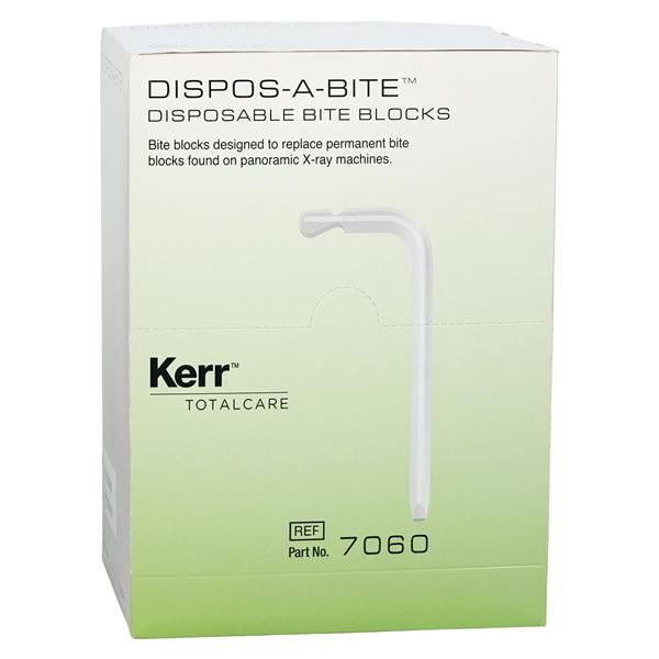Dispos-a-Bite Bite Blocks Panoramic Plastic 7060C Disposable 100/Bx - Dispos-a-Bite Bite Blocks Panoramic Plastic 7060C Disposable 100/Bx - Image 1