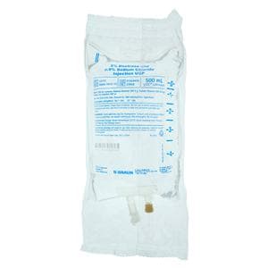 Injection Solution Dextrose 5%/Sodium Chloride 0.9% 500mL Each US...