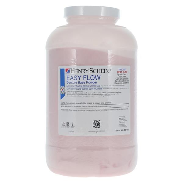 Easy Flow Denture Resin Heat Cure Light Characterized 5Lb/Jr product image