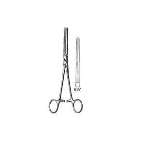 Rochester-Carmalt Hemostatic Forcep Straight 6-1/4" Stainless Steel Ea