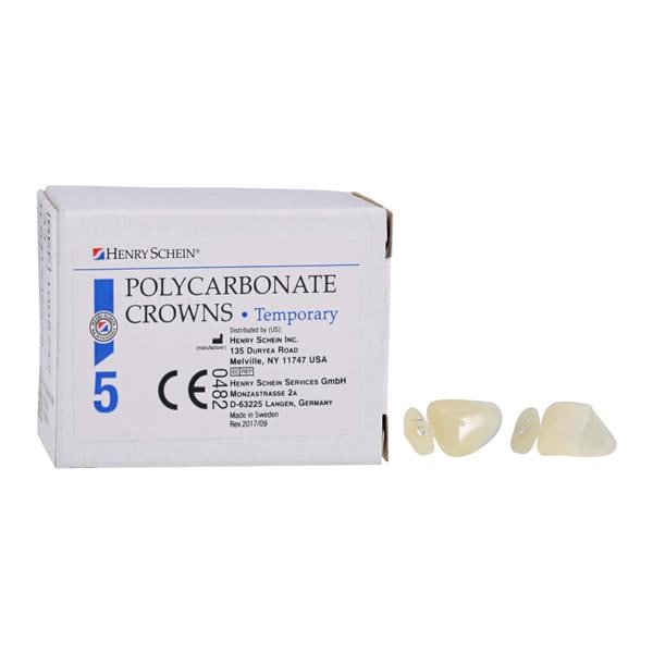 Replacement Crowns Size 16 Upper Left Central Refill 5/Bx