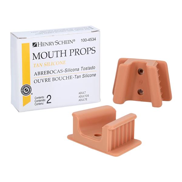 Mouth Prop Adult Tan 2/Bx