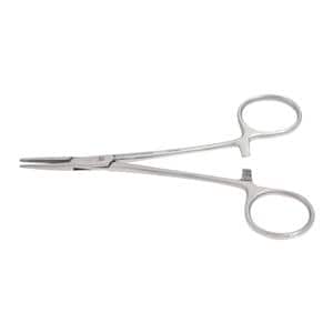 Surgical Hemostat 5 in Halsted Mosquito Straight Standard Stainless Steel Ea