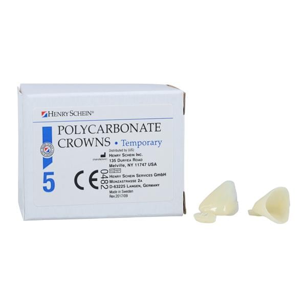 Replacement Crowns Size 19 Upper Left Central Refill 5/Bx