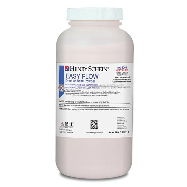 Easy Flow Denture Resin Heat Cure Light Characterized 1Lb/Jr thumbnail 5