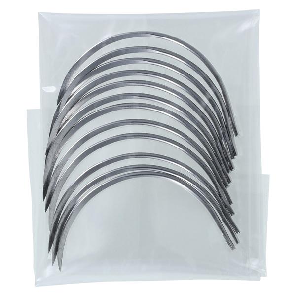 Surgical Needle Size 18 1/2 Circle Needle Stainless Steel Regular 12/Pk product image