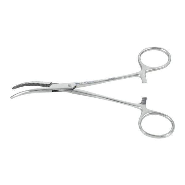 Surgical Hemostat 5.5 in Crile Curved Standard Stainless Steel Ea