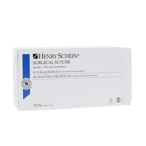 Suture 4-0 18" Plain Gut Monofilament C-6 Beige 12/Bx, 6 BX/IP