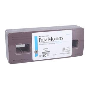 X-Ray Mounts 4H #0 Opaque Plastic 100/Bx