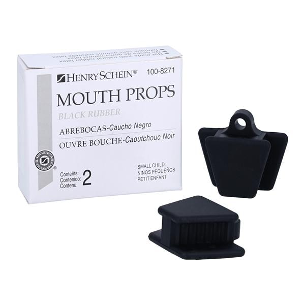 Mouth Prop Size 948 Small Pedo Black 2/Bx