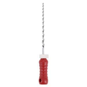 Endoflex Hand Reamer 21 mm Size 55 Stainless Steel Red 6/Bx