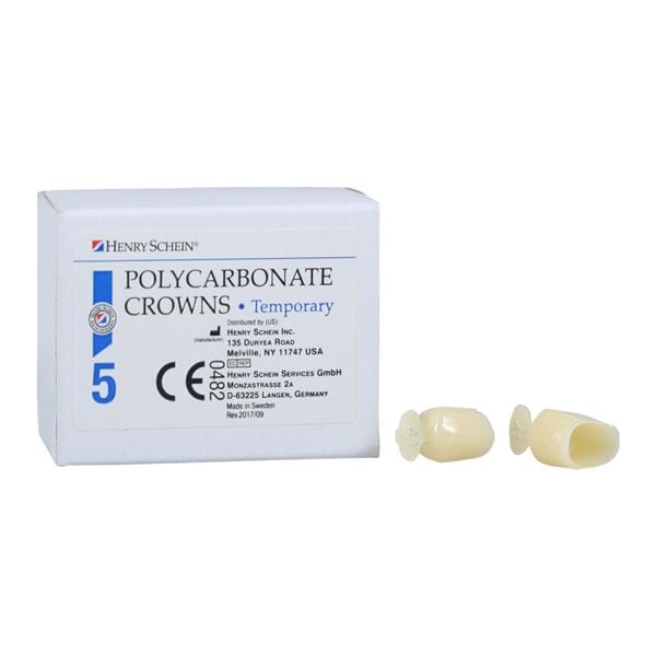Replacement Crowns Size 41 1st Bicuspid Refill 5/Bx