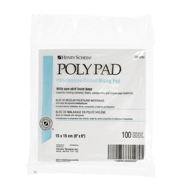 Mixing Pad White 6 in x 6 in Ea