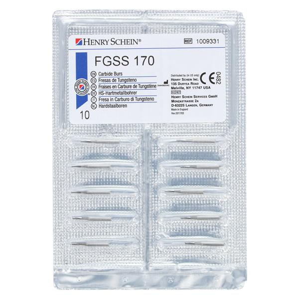 Carbide Bur Operative Friction Grip Short Shank 170 10/Pk thumbnail 5