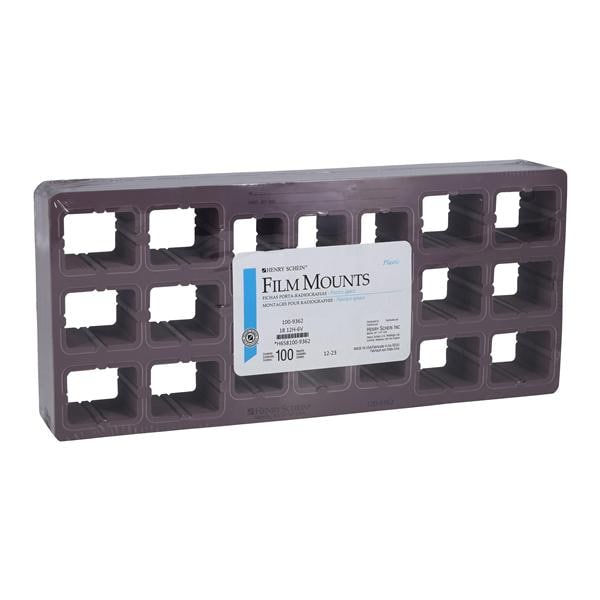 X-Ray Mounts 12H-6V #2 Opaque Plastic 100/Bx