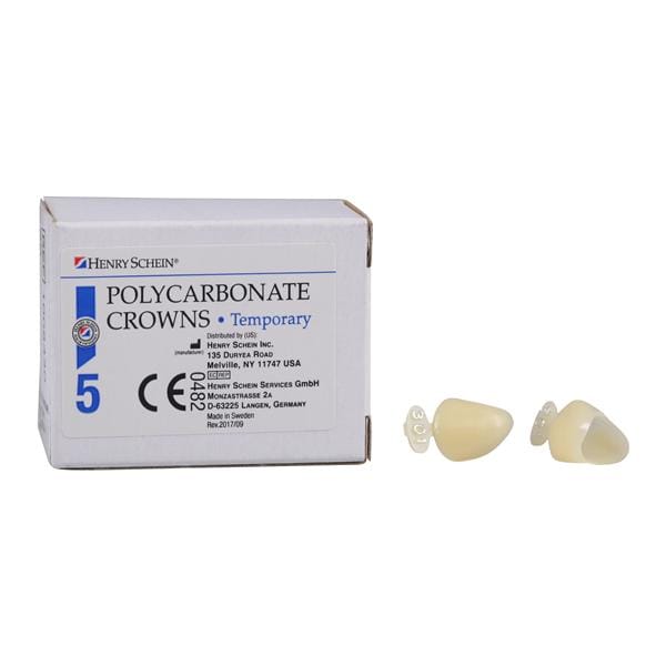 Replacement Crowns Size 301 Right Cuspid Upper & Lower Refill 5/Bx