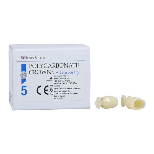 Replacement Crowns Size 52 2nd Bicuspid Refill 5/Bx