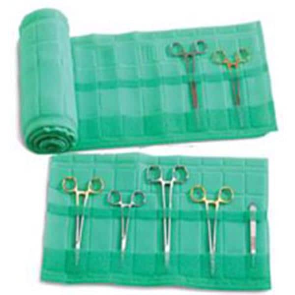 Instrument Tray Liner 14 in x 26 in Green Foam Disposable 500/CS