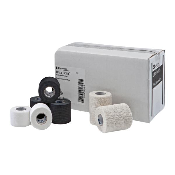 Sher-Light Athletic Tape Cotton/Elastic/Lycra 2"x5yd White Non-Sterile 24/Ca