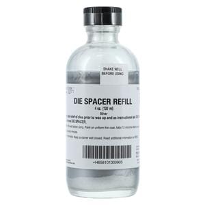 Die Spacer Refill Silver 4oz/Bt