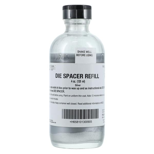Die Spacer Refill Silver 4oz/Bt