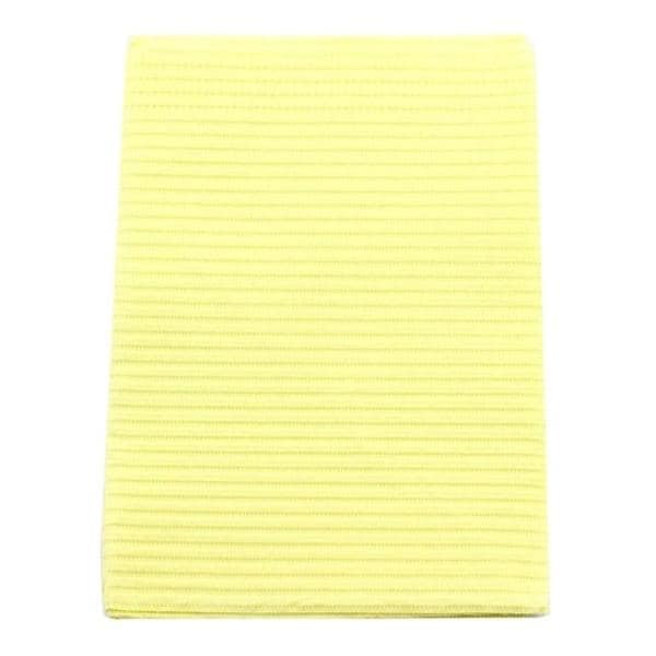 Polyback Patient Towel 3 Ply Tissue / Poly 13 in x 19 in Yw Disposable 500/Ca