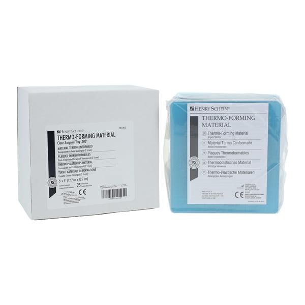 Thermo-Forming Mouthguard Material Clear .100" 25/Bx