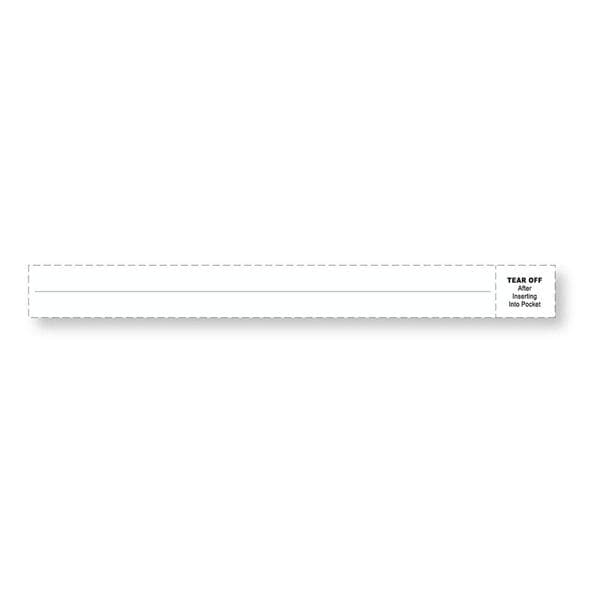 PDC Insert Card Paper White CA