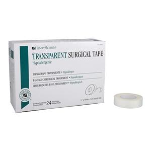 Surgical Tape Plastic .5"x10yd Clear Non-Sterile 24/Bx, 12 BX/CA