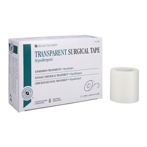 Surgical Tape Plastic 2"x10yd Transparent Non-Sterile 6/Bx, 12 BX/CA