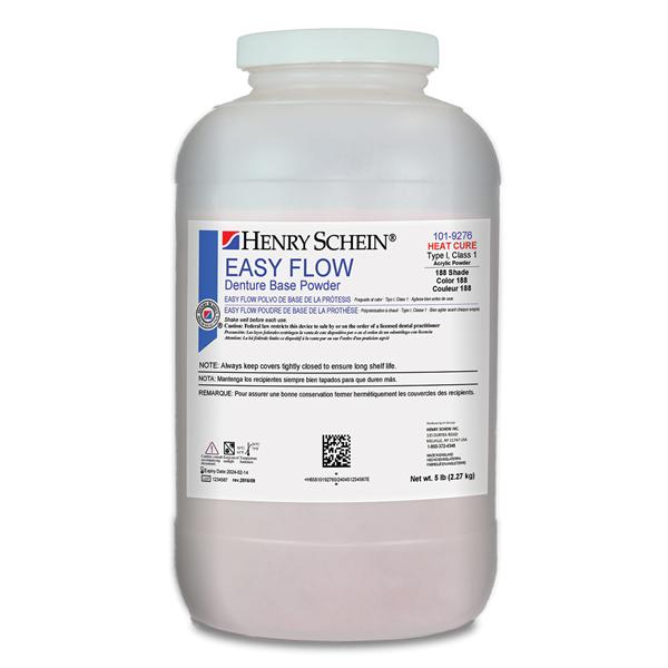 Easy Flow Denture Resin Heat Cure #188 Original 5Lb/Jr product image