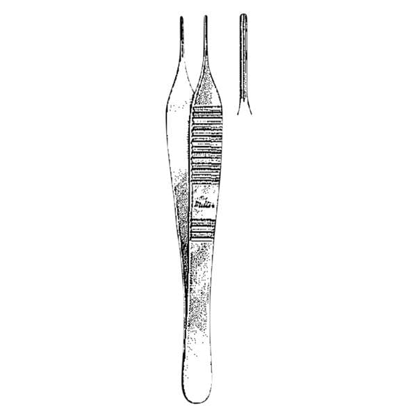 Debakey-Adson Tissue Forceps 4-3/4" Autoclavable Ea