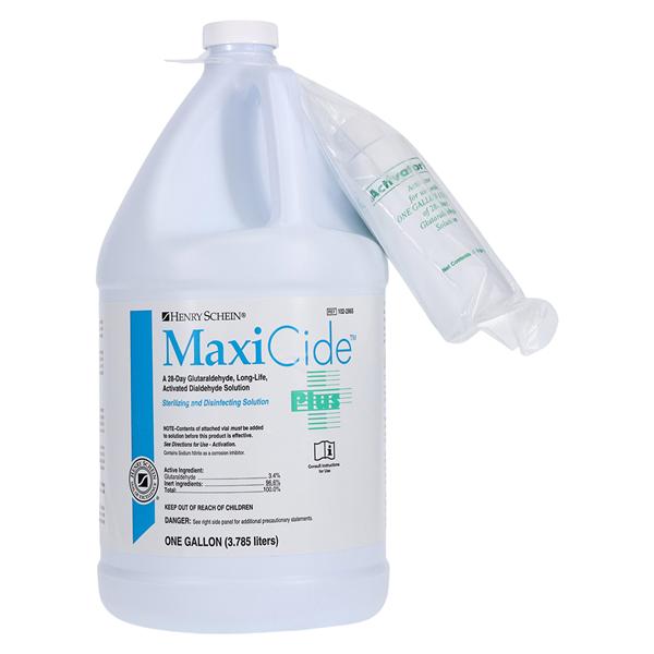 MaxiCide Plus 3.4 Glutaraldehyde Instrument Disinfectant 106860