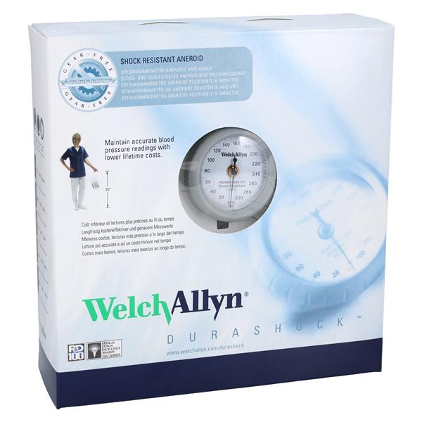 DuraShock Bronze Series Aneroid Sphygmomanometer 12 Gry/Blk LF Arm Dl Dspl Ea