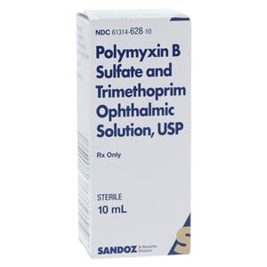 Trimethoprim Sulf/Poly B Ophthalmic Solution 1mg/10mu/mL Bottle 1...