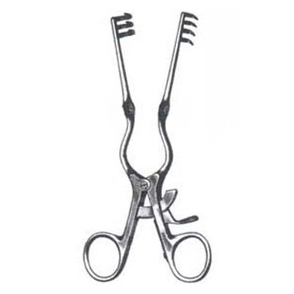 Beckman-Weitlaner Retractor 6-1/2" Stainless Steel EA
