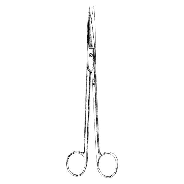 Sims Operating Scissors Straight 8" Stainless Steel EA