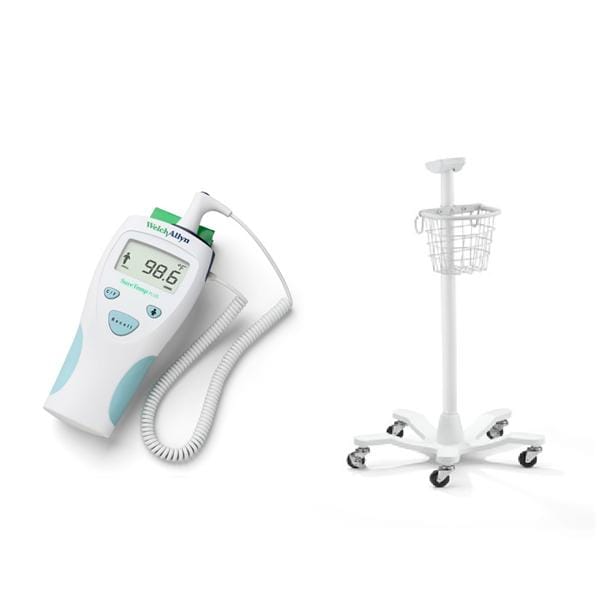 SureTemp Plus 690 Electronic Thermometer Oral Digital LCD Display Ea