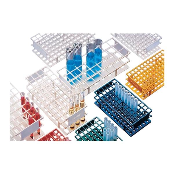 Nalgene Unwire Test Tube Rack 16mm 72 Place White Ea