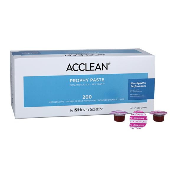 Acclean Zero Prophy Paste Unflavored Without Fluoride