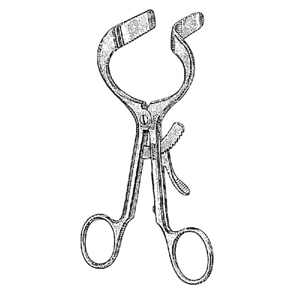 Schink Retractor 4-1/2" Stainless Steel Autoclavable Reusable Ea