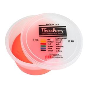 CanDo Theraputty Exercise Putty Red Ea